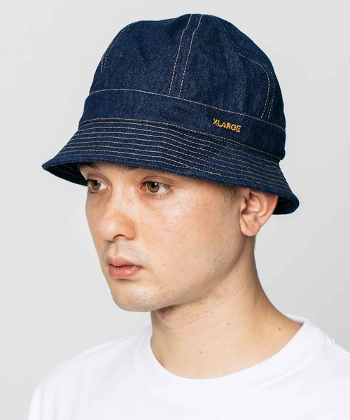 XLARGE（エクストララージ）の「WASHED BALL HAT　XLARGE（ハット・メンズ・インディゴブルー/ホワイト・M/L）」の14枚目の写真