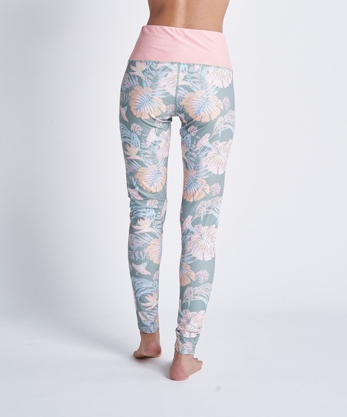 ROXY(ロキシー)の「MARION LEGGINGS/ロキシーラッシュレギンス・スパッツ(ラッシュガード・レディース・ホワイト/パープル/カーキ・SMALL/MEDIUM/LARGE)」の8枚目の写真
