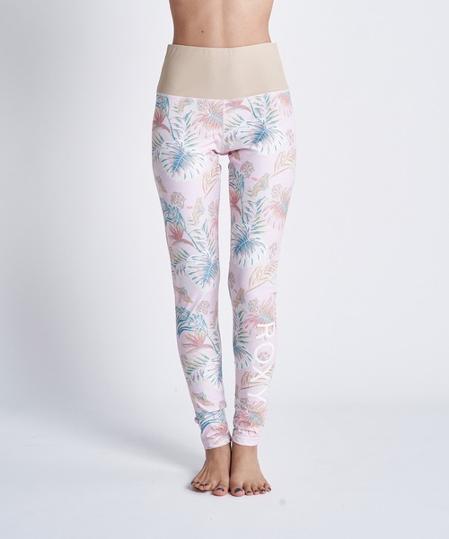 ROXY(ロキシー)の「MARION LEGGINGS/ロキシーラッシュレギンス・スパッツ(ラッシュガード・レディース・ホワイト/パープル/カーキ・SMALL/MEDIUM/LARGE)」の9枚目の写真