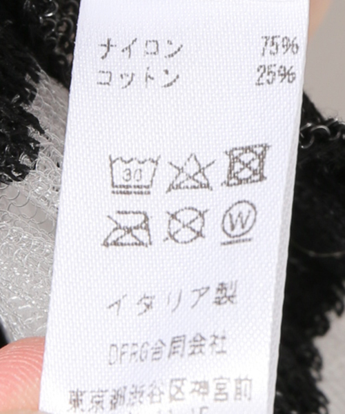 【関税込み】A. ROEGE HOVE ブラック コットン ミニドレス セール】【A.ROEGE HOVE/エ・ローエ・ホーベ】IVY MINI DRESS