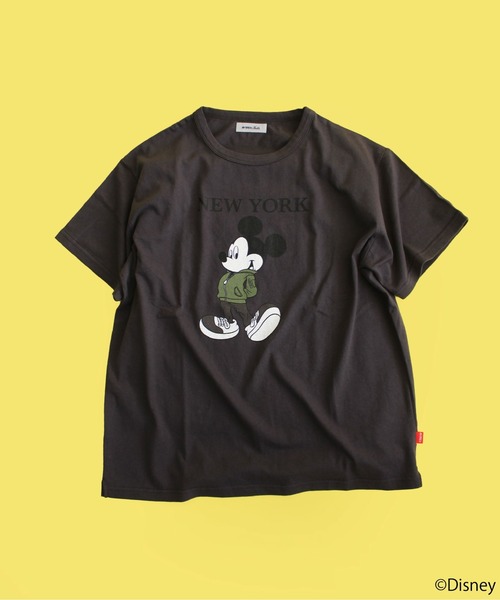 国内発送☆AVIREX☆MICKEY MOUSE / L-FOIL PRINT T-SHIRT Disney Collection》FANTASIA / MICKEY MOUSE / L-FOIL PRINT T