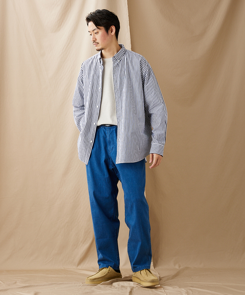 Gramicci（グラミチ）の「【GRAMICCI×JOURNAL STANDARD】別注 デニムシェフパンツ（デニムパンツ・メンズ・ネイビー/ブルー/ブルー系その他・SMALL/MEDIUM/LARGE/X-LARGE）」の13枚目の写真