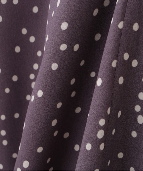 PROPORTION BODY DRESSING(プロポーションボディドレッシング)の「ドットプリントマーメイドスカート / 1212220804(スカート・レディース・ネイビー/ブラウン/ベージュ・SMALL/MEDIUM)」の13枚目の写真