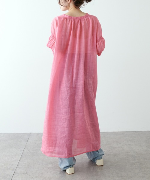 PUAL CE CIN(ピュアルセシン)の「【Du noir】ラミーワンピース(ワンピース・レディース・ブラック/グレー/マスタード/ピンク・FREE)」の9枚目の写真