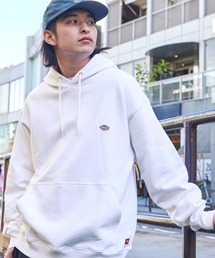 Dickies/ディッキーズ ロゴワッペン刺繍 オーバーサイズ裏毛プルオーバーパーカー
