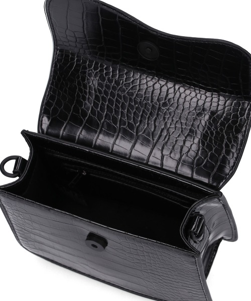 HVISK（ヴィスク）の「【HVISK】CRANE MATTE CROCO（ショルダーバッグ・レディース・ブラック/ブルー・FREE）」の15枚目の写真