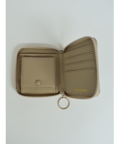 THEATRE PRODUCTS(シアタープロダクツ)の「LEATHERETTE “ZIPPED WALLET”/二つ折り財布(財布・レディース・ブラック/グレー/イエロー・FREE)」の5枚目の写真