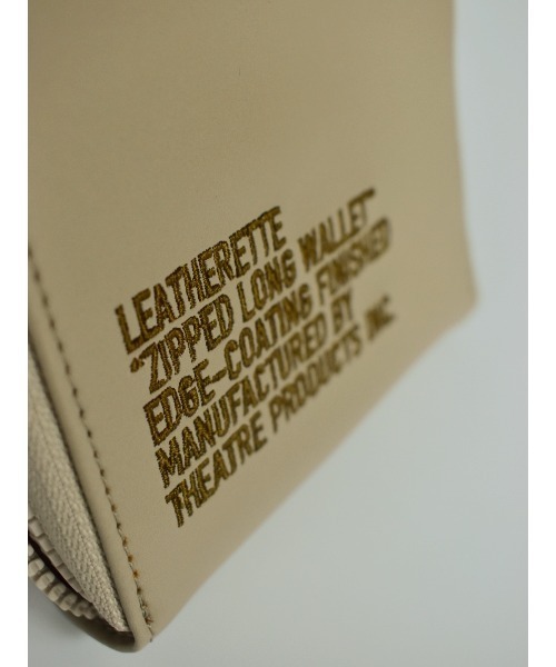 THEATRE PRODUCTS(シアタープロダクツ)の「LEATHERETTE “ZIPPED WALLET”/二つ折り財布(財布・レディース・ブラック/グレー/イエロー・FREE)」の9枚目の写真