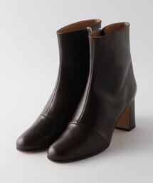 Steven Alan | ＜Steven Alan＞LEATHER SHORT BOOTS DARK BROWN/ショートブーツ(ブーツ)