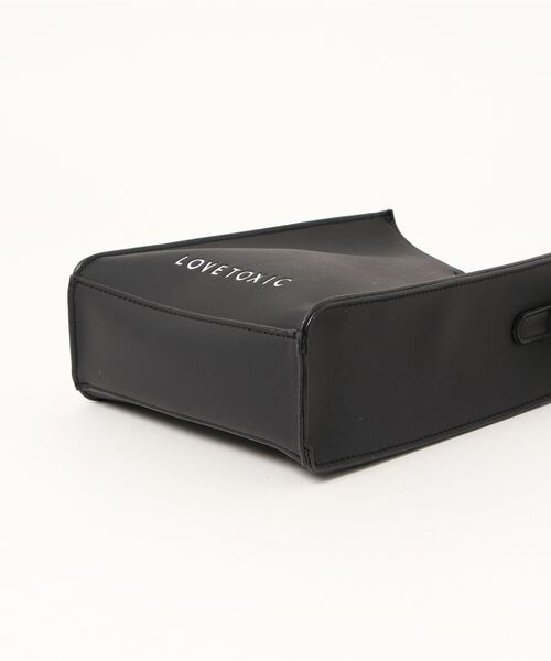 LOVETOXIC（ラブトキシック）の「スクウェアショルダーBAG（バックパック/リュック・キッズ・パープル/アイボリー/ブラック/ターコイズブルー・FREE）」の11枚目の写真