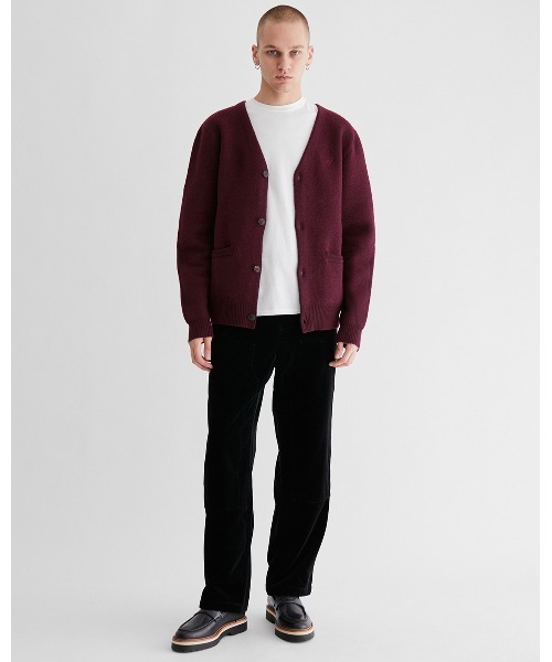 Saturdays NYC（サタデーズ ニューヨークシティ ）の「Michael Boiled Wool Cardigan（カーディガン/ボレロ・メンズ・ネイビー/パープル・XL/S/L/M/X-SMALL）」の8枚目の写真