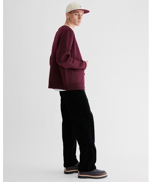 Saturdays NYC（サタデーズ ニューヨークシティ ）の「Michael Boiled Wool Cardigan（カーディガン/ボレロ・メンズ・ネイビー/パープル・XL/S/L/M/X-SMALL）」の5枚目の写真