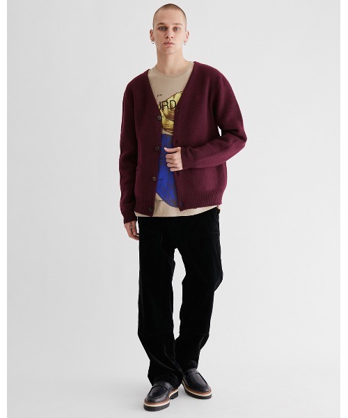 Saturdays NYC（サタデーズ ニューヨークシティ ）の「Michael Boiled Wool Cardigan（カーディガン/ボレロ・メンズ・ネイビー/パープル・XL/S/L/M/X-SMALL）」の10枚目の写真