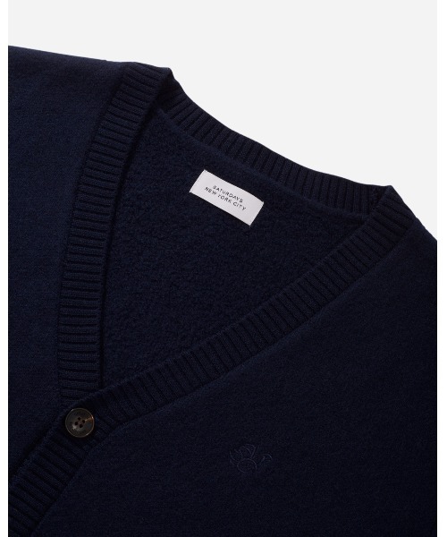 Saturdays NYC（サタデーズ ニューヨークシティ ）の「Michael Boiled Wool Cardigan（カーディガン/ボレロ・メンズ・ネイビー/パープル・XL/S/L/M/X-SMALL）」の9枚目の写真