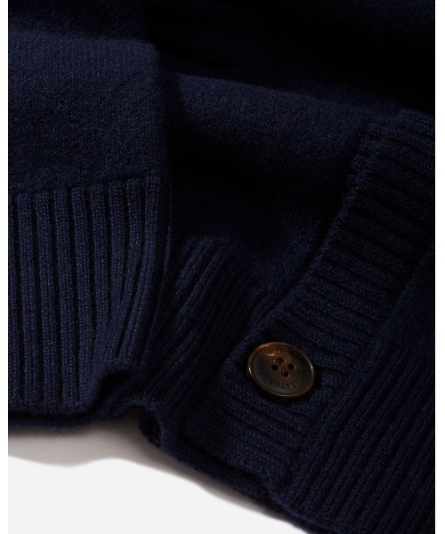 Saturdays NYC（サタデーズ ニューヨークシティ ）の「Michael Boiled Wool Cardigan（カーディガン/ボレロ・メンズ・ネイビー/パープル・XL/S/L/M/X-SMALL）」の6枚目の写真