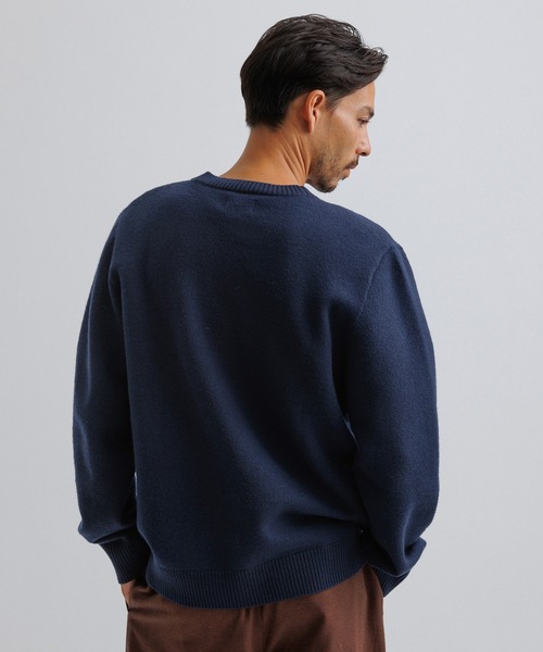 Saturdays NYC（サタデーズ ニューヨークシティ ）の「Michael Boiled Wool Cardigan（カーディガン/ボレロ・メンズ・ネイビー/パープル・XL/S/L/M/X-SMALL）」の18枚目の写真