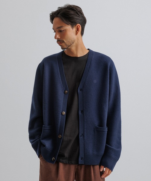 Saturdays NYC（サタデーズ ニューヨークシティ ）の「Michael Boiled Wool Cardigan（カーディガン/ボレロ・メンズ・ネイビー/パープル・XL/S/L/M/X-SMALL）」の19枚目の写真