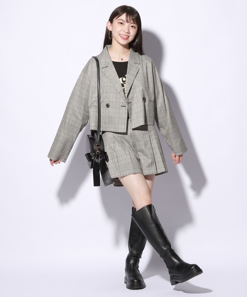 repipi armario（レピピ アルマリオ）の「グレンチェックキュロット