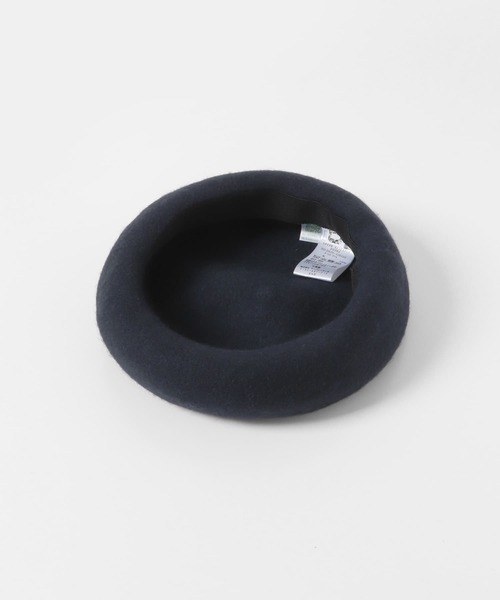 URBAN RESEARCH DOORS（アーバンリサーチドアーズ）の「ウールベレー帽(KIDS)（ハンチング/ベレー帽・キッズ・ネイビー/ブラウン・ONE）」の7枚目の写真