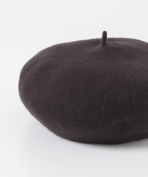 URBAN RESEARCH DOORS（アーバンリサーチドアーズ）の「ウールベレー帽(KIDS)（ハンチング/ベレー帽・キッズ・ネイビー/ブラウン・ONE）」の8枚目の写真