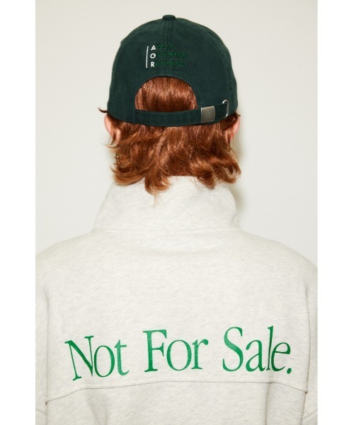 THROW by SLY（スローバイスライ）の「AOR x THROW LOGO CAP エーオーアール スロー ロゴ キャップ（キャップ・レディース・ブラック/ダークグリーン・FREE）」の19枚目の写真