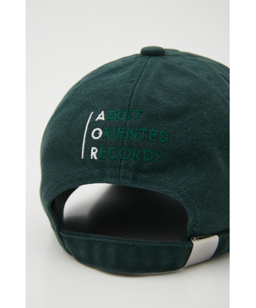 THROW by SLY（スローバイスライ）の「AOR x THROW LOGO CAP エーオーアール スロー ロゴ キャップ（キャップ・レディース・ブラック/ダークグリーン・FREE）」の20枚目の写真