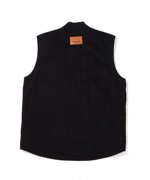 atmos pink（アトモスピンク）の「atmos pink ツイルベスト / アトモスピンク ツイルベスト（ベスト・レディース・ブラック/ベージュ・S/M）」の12枚目の写真