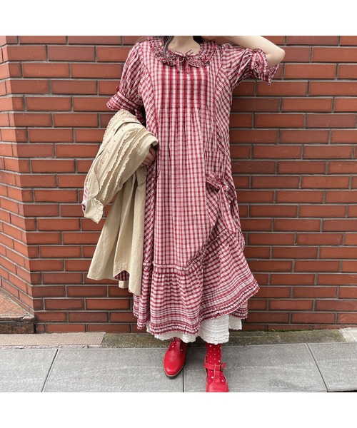 オリジナルチェックワンピース ワンピース Pink House ピンクハウス のファッション通販 Zozotown