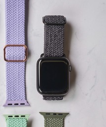 【zandy / ズィー・アンド・ワイ】アップルウォッチバンド ナイロンベルト 編み込みループ Apple Watch