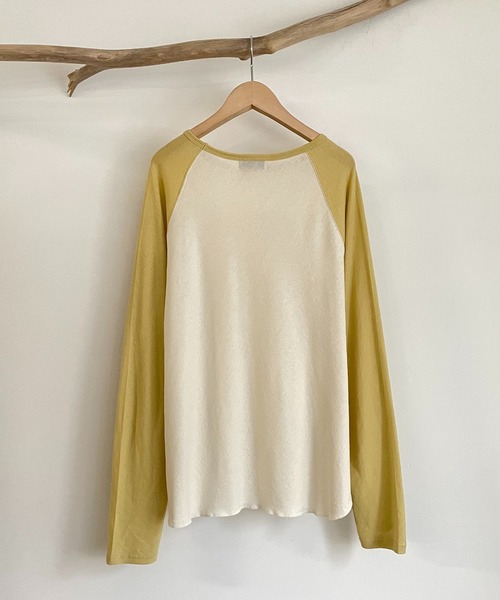 CANAL JEAN（キャナルジーン）の「長袖カットソー（Tシャツ/カットソー・レディース・ブルー・38）」の9枚目の写真