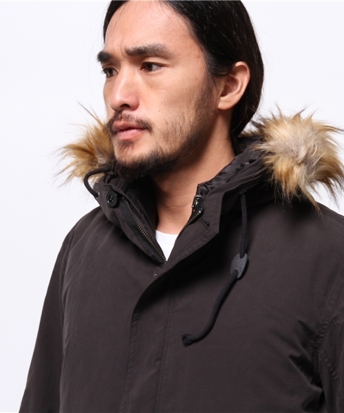 OUTLET(アウトレット)の「【WHO'S WHO gallery】EMウェザーピーチモッズ(モッズコート・メンズ・ブラック・MEDIUM/LARGE)」の6枚目の写真