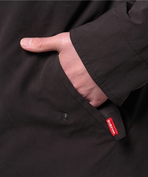 OUTLET(アウトレット)の「【WHO'S WHO gallery】EMウェザーピーチモッズ(モッズコート・メンズ・ブラック・MEDIUM/LARGE)」の8枚目の写真