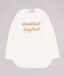 AVIREX | ≪直営店限定≫FLOCKEY×PRINT TUNIC T-SHIRT/ フロッキープリント チュニックTシャツ(Tシャツ/カットソー)