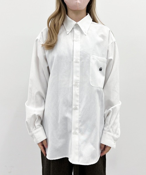 MUHET(ミュエータ)の「アソートレギュラーカラーシャツ(シャツ/ブラウス・レディース・オフホワイト/グリーン/ボルドー・SMALL/X-LARGE/MEDIUM)」の10枚目の写真