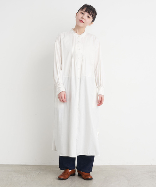 ★l'atelier du savon★　ピンタックフリルスリーブ ブラウス l'atelier du savon（アトリエドサボン）の「C/ピンタックフリル