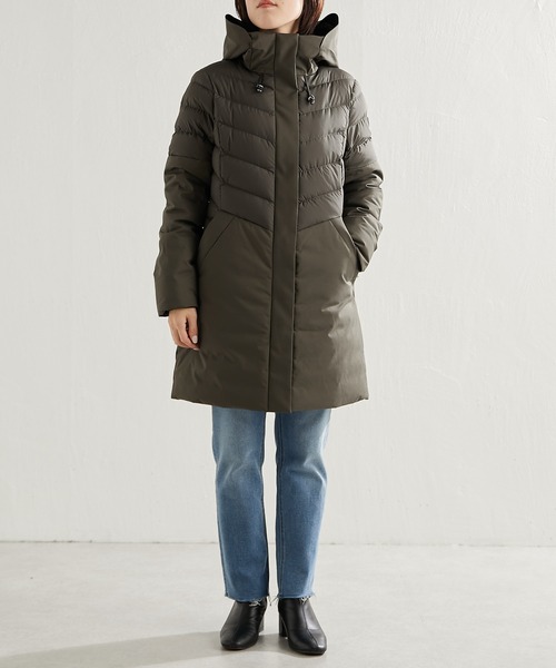 CAPEHORN（ケープホーン）の「CAPE HORN/SELKNAM/ダウンジャケット（ダウンジャケット/コート・レディース・カーキ/ネイビー・42）」の4枚目の写真