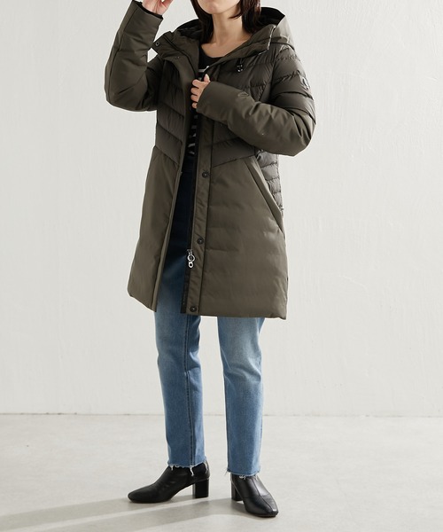 CAPEHORN（ケープホーン）の「CAPE HORN/SELKNAM/ダウンジャケット（ダウンジャケット/コート・レディース・カーキ/ネイビー・42）」の22枚目の写真