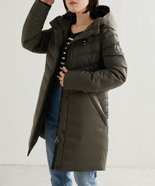 CAPEHORN（ケープホーン）の「CAPE HORN/SELKNAM/ダウンジャケット（ダウンジャケット/コート・レディース・カーキ/ネイビー・42）」の8枚目の写真