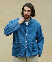 NANO universe | LB.02/ブリーチデニムロングスリーブワークシャツ(シャツ/ブラウス)