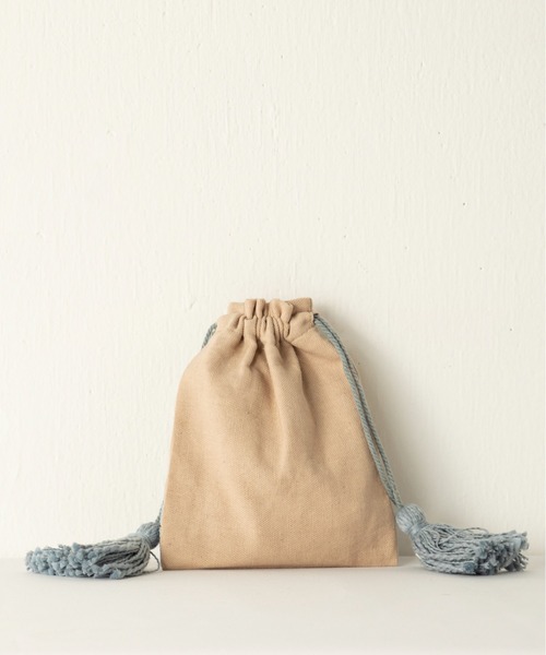 MILLION CARATS（ミリオンカラッツ）の「揃えて持ちたくなるミステリアスな雰囲気を演出するタロットカードデザインの刺繍巾着ポーチ（ポーチ・レディース・グリーン/パープル/グレー・FREE）」の4枚目の写真