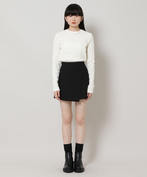 ALAND（エーランド）の「3.3 Field Trip／スリムフィットミニスカート　2172076（スカート・レディース・ブラック/グレー・FREE）」の7枚目の写真