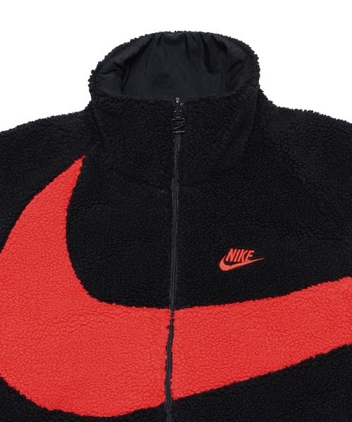 NIKE(ナイキ)の「NIKE VM SWOOSH FULLZIP JACKET BQ6546-008(その他アウター・メンズ・ブラック・SMALL/LARGE/X-LARGE/MEDIUM)」の3枚目の写真