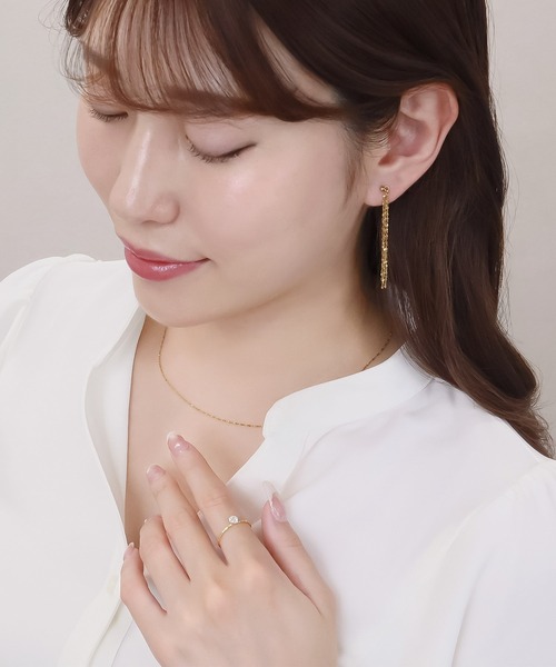 セール】blackdia ocean グリッターチェーンネックレス幅1mm