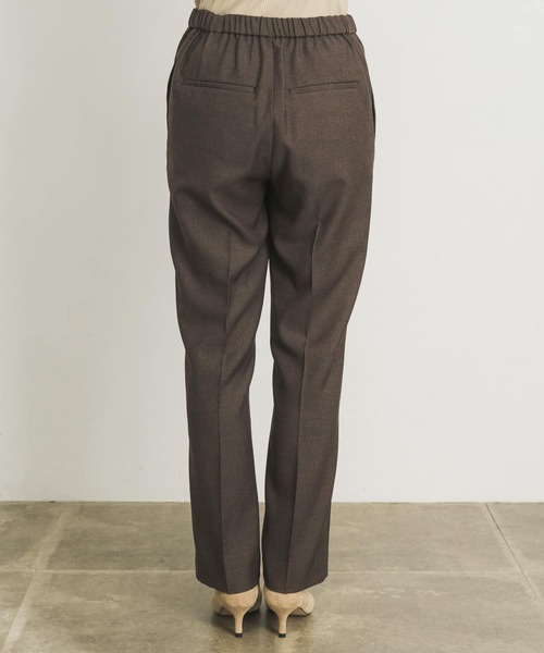 URBAN RESEARCH（アーバンリサーチ）の「ウールライクセミフレアイージーパンツ（その他パンツ・レディース・ブラウン/ブラック・36/38）」の10枚目の写真