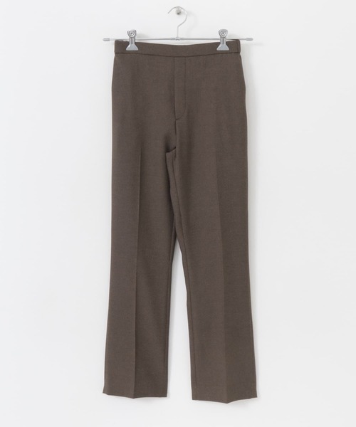 URBAN RESEARCH（アーバンリサーチ）の「ウールライクセミフレアイージーパンツ（その他パンツ・レディース・ブラウン/ブラック・36/38）」の4枚目の写真