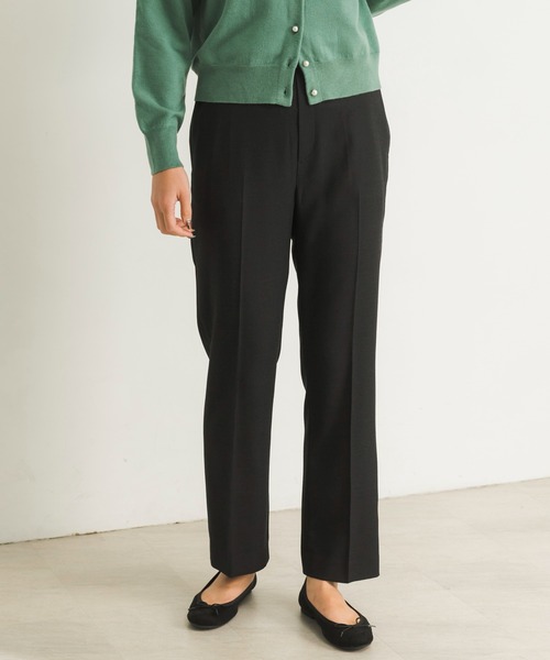 URBAN RESEARCH（アーバンリサーチ）の「ウールライクセミフレアイージーパンツ（その他パンツ・レディース・ブラウン/ブラック・36/38）」の11枚目の写真