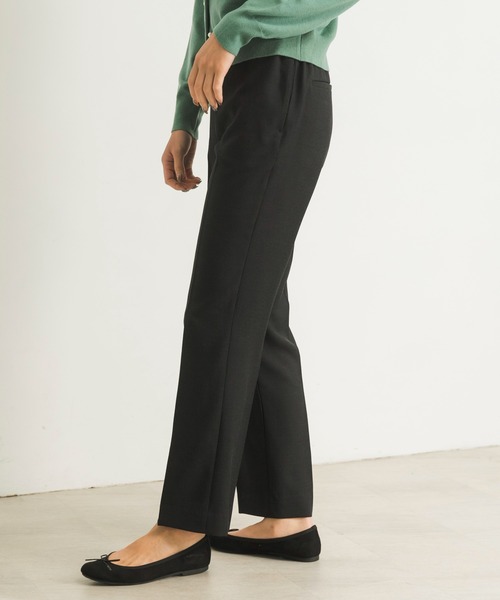 URBAN RESEARCH（アーバンリサーチ）の「ウールライクセミフレアイージーパンツ（その他パンツ・レディース・ブラウン/ブラック・36/38）」の14枚目の写真