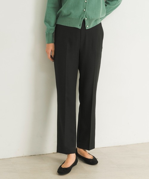 URBAN RESEARCH（アーバンリサーチ）の「ウールライクセミフレアイージーパンツ（その他パンツ・レディース・ブラウン/ブラック・36/38）」の15枚目の写真