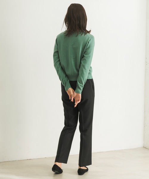 URBAN RESEARCH（アーバンリサーチ）の「ウールライクセミフレアイージーパンツ（その他パンツ・レディース・ブラウン/ブラック・36/38）」の17枚目の写真