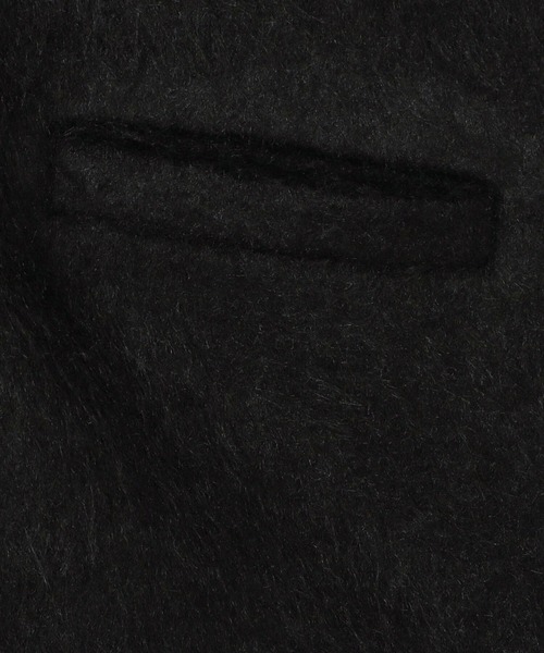 MONITALY(モニタリー)の「MONITALY | シャギーVネックカーディガン SOLID MEN(カーディガン/ボレロ・メンズ・ブラック・MEDIUM/LARGE)」の13枚目の写真
